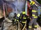 290-Požár garáže přilehlé k rodinnému domu v Zelenči v okrese Praha-východ.jpg
