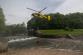 Výcvik na nebezpečném jezu u obce Zlíč za pomoci vrtulníku a leteckého záchranáře