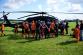 Hasiči absolvovali první letošní výcviky s vrtulníkem pro letecké hašení