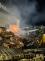008-Požár skladovací haly v Brandýse nad Labem likvidovaný ve třetím poplachovém stupni