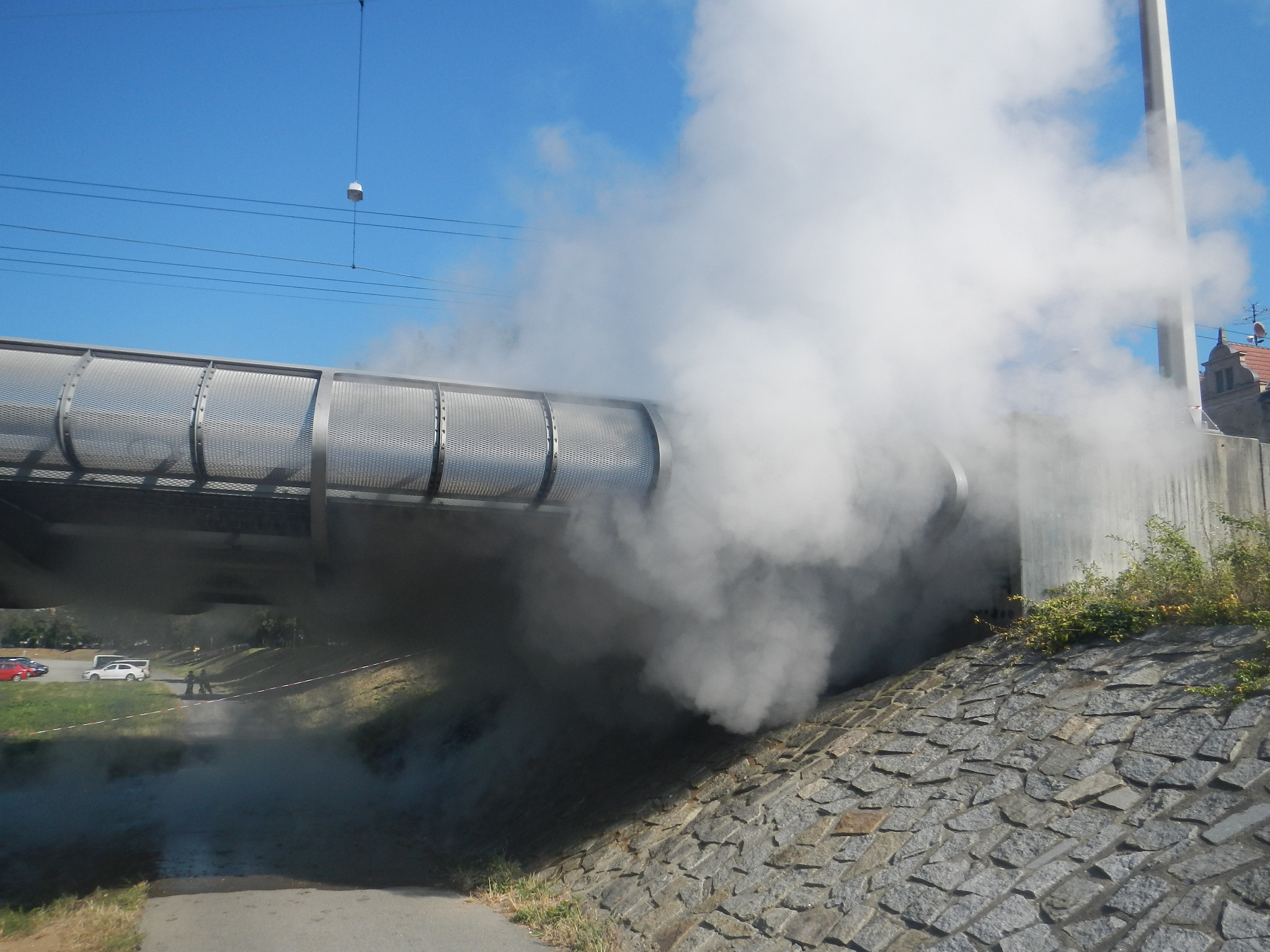 1 Únik páry, České Budějovice - 31. 8. 2015 (8).JPG