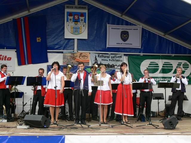 12. Celostátní hasičský festival dechových hudeb a dny záchranářů Pelhřimov 2012