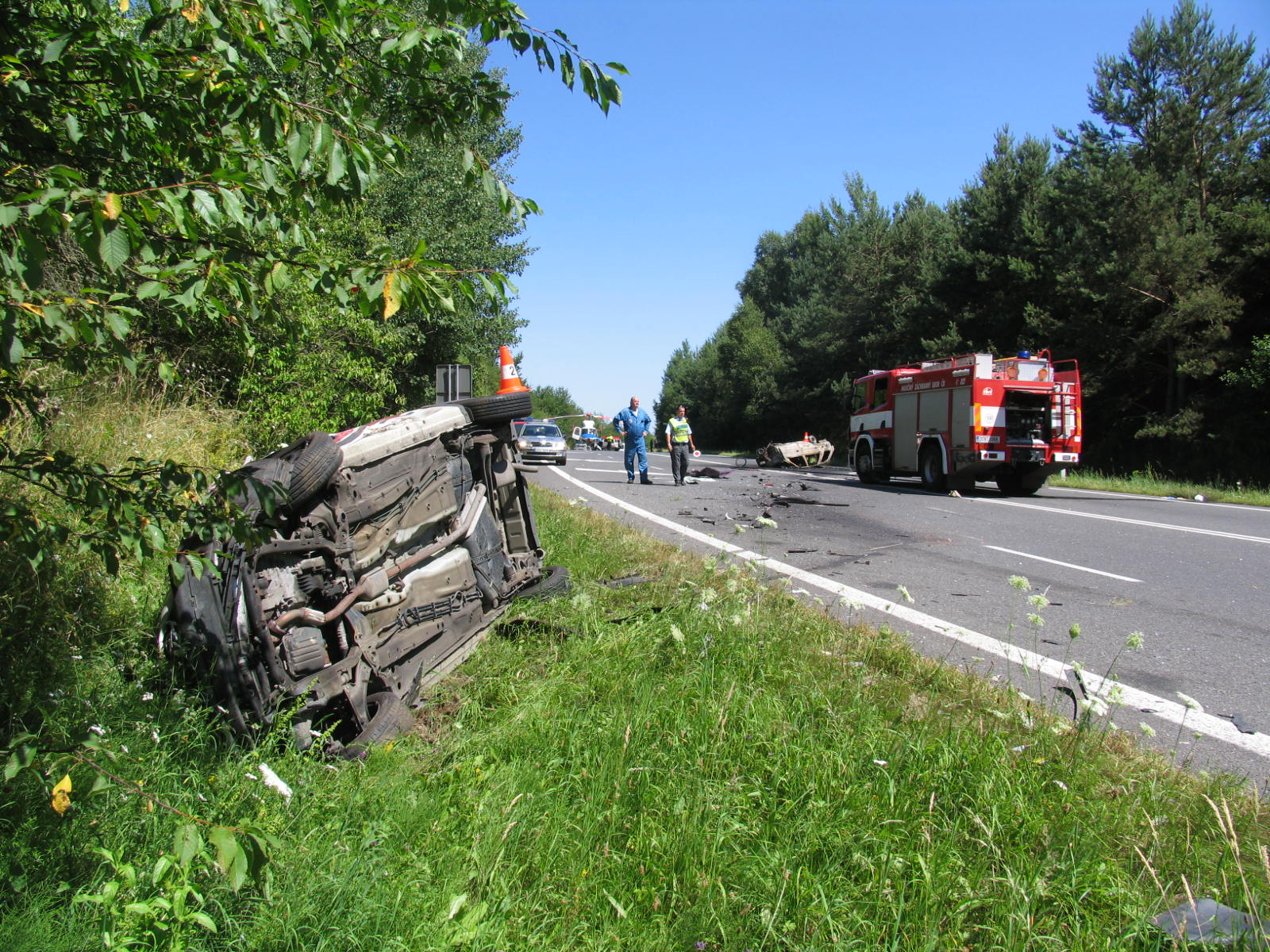 2 Dopravní nehoda 2 OA, Mirotice - 22. 7. 2013 (4).jpg