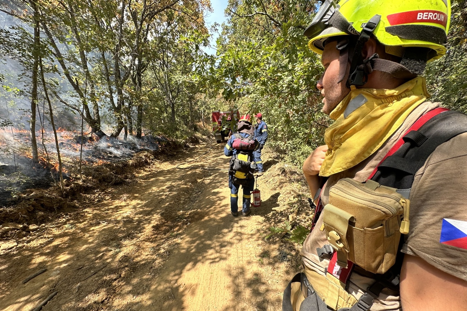 257-Zapojení středočeských hasičů do pomoci Řecku při rozsáhlých letních požárech.JPG