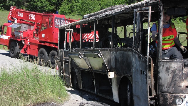 3 Požár autobusu, Prachatice - 7. 6. 2014 (3).JPG