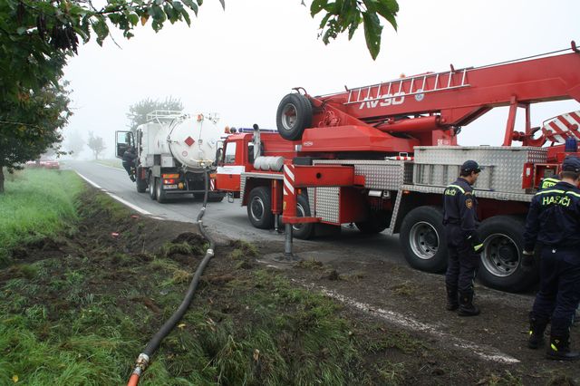 Havárie cisterny u Všerub