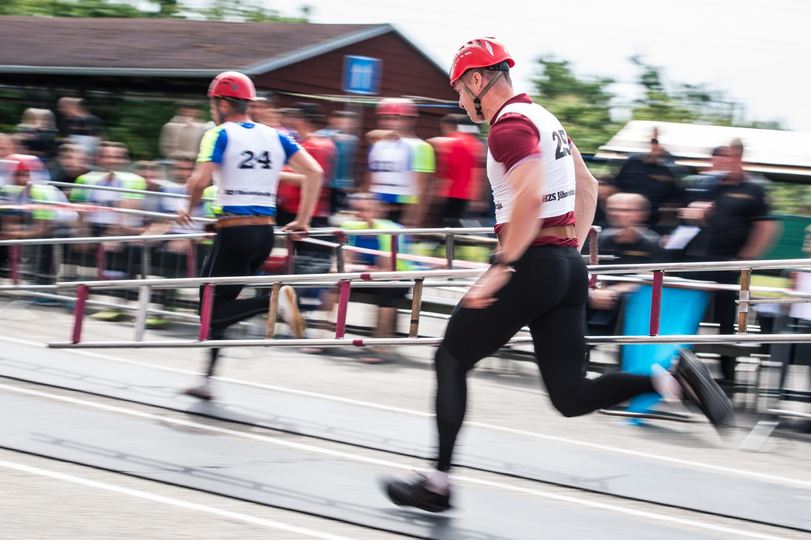 Krajská soutěž HZS Jihočeského kraje v požárním sportu, Český Krumlov (19).jpg