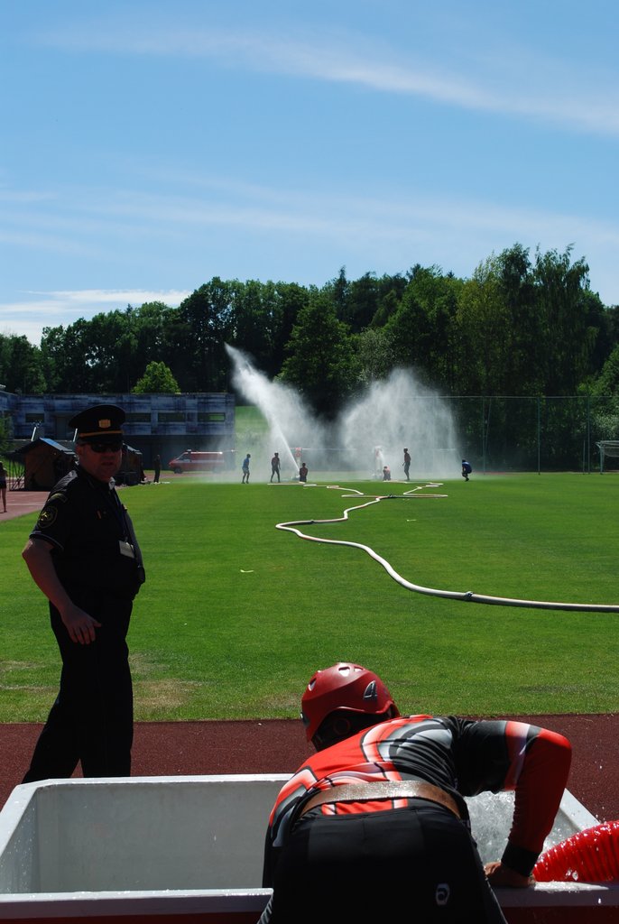 Krajská soutěž v požárním sportu, Jindřichův Hradec - 9. 6. 2017 (17).JPG