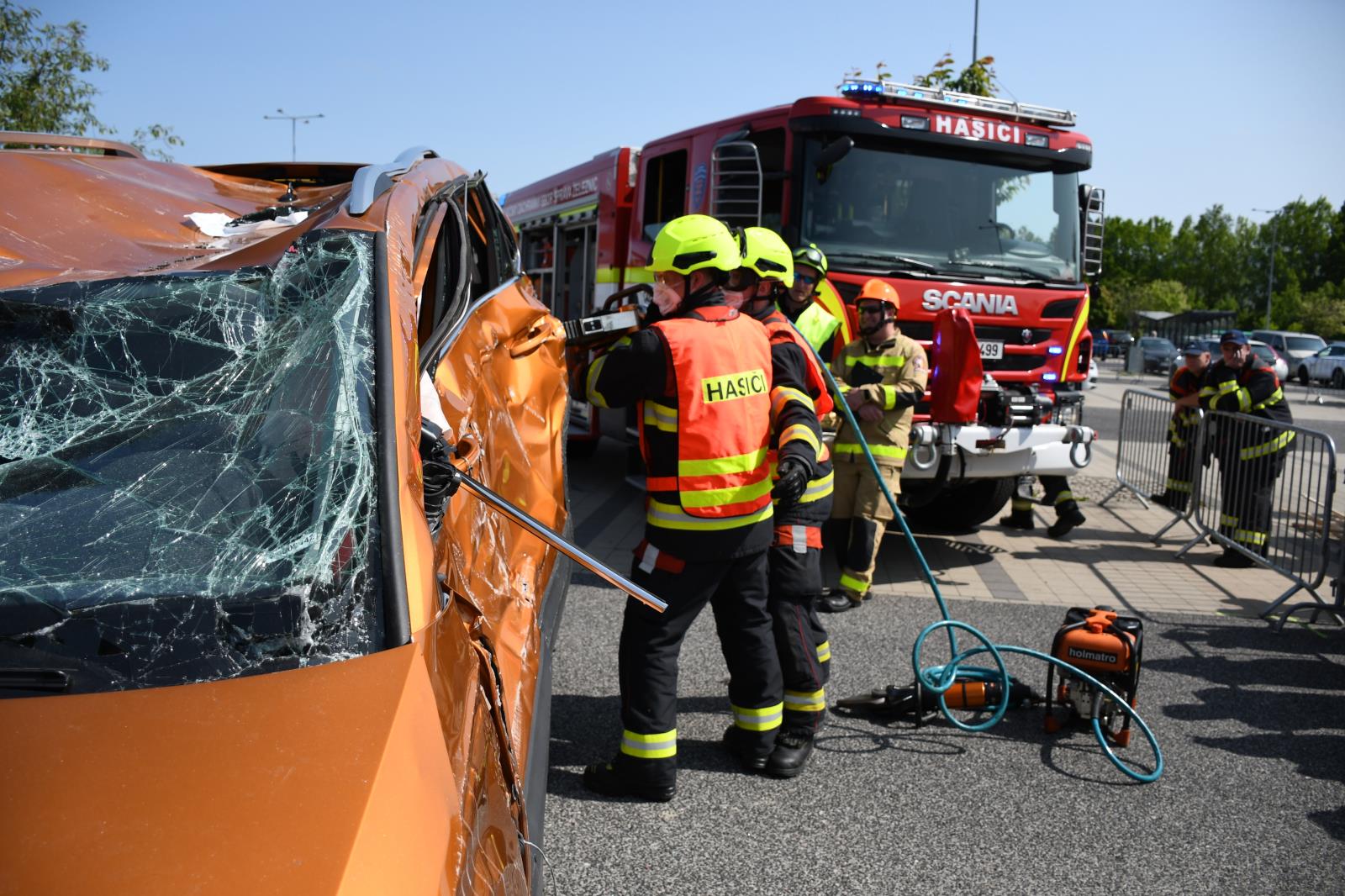 Krajská soutěž ve vyprošťování u dopravních nehod 2023