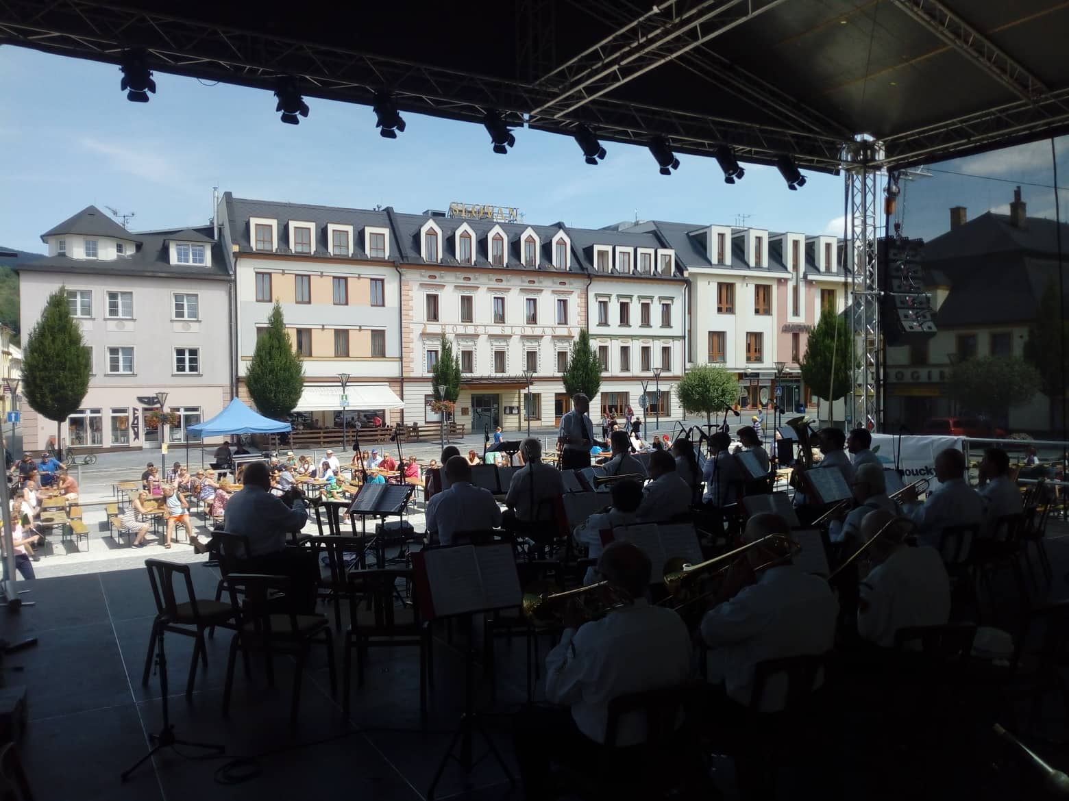 Mezinárodní festival dechových hudeb Jeseník 29.6.2019