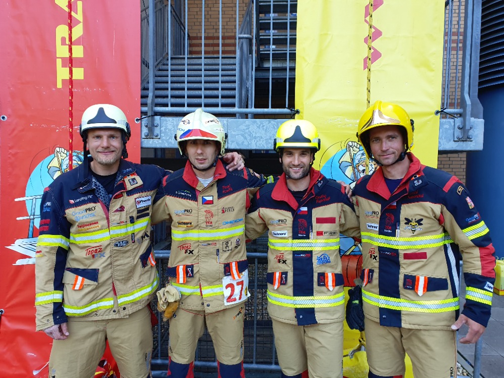 Naši hasiči reprezentovali Hasičský záchranný sbor ČR na Mistrovství Evropy v disciplínách TFA v německém  Monchengladbachu