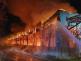 Požár haly v Chomutově (2)