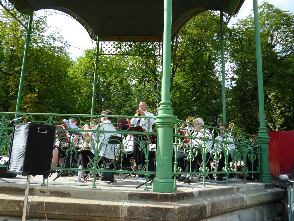 Promenádní koncert Smetanovy sady Olomouc 23.7.2017