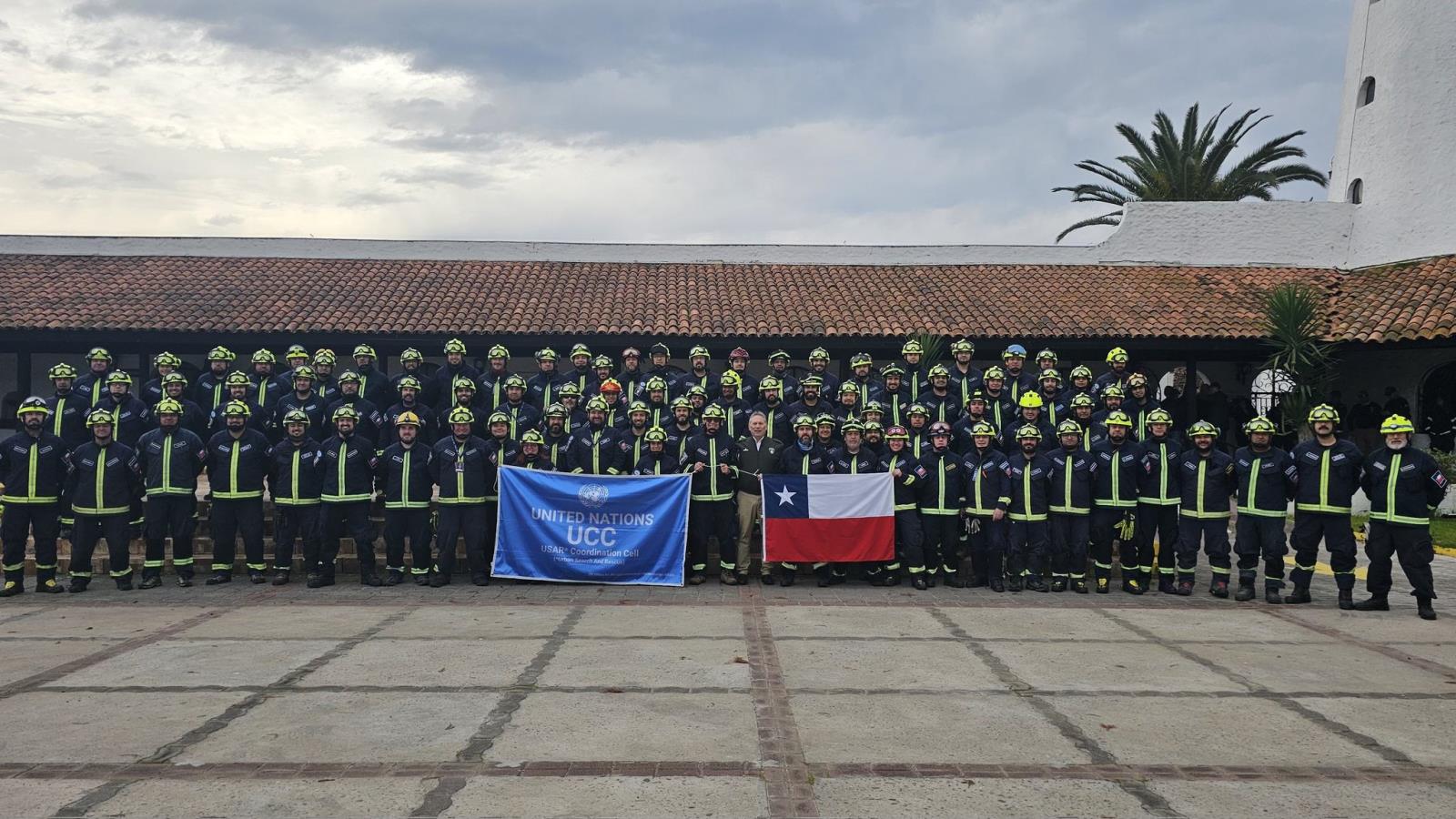 Reklasifikace USAR týmu v Chile