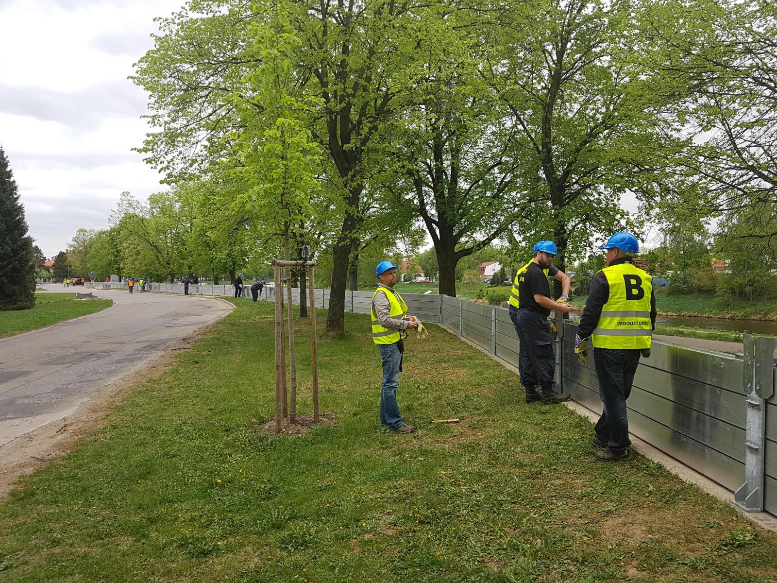 Stavba protipovodňových stěn, České Budějovice -. 26. 4. 2018 (5).jpg