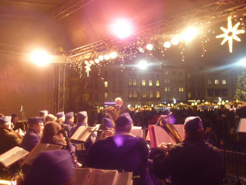 Vánoční koncert Horní náměstí Olomouc 9.12.2015