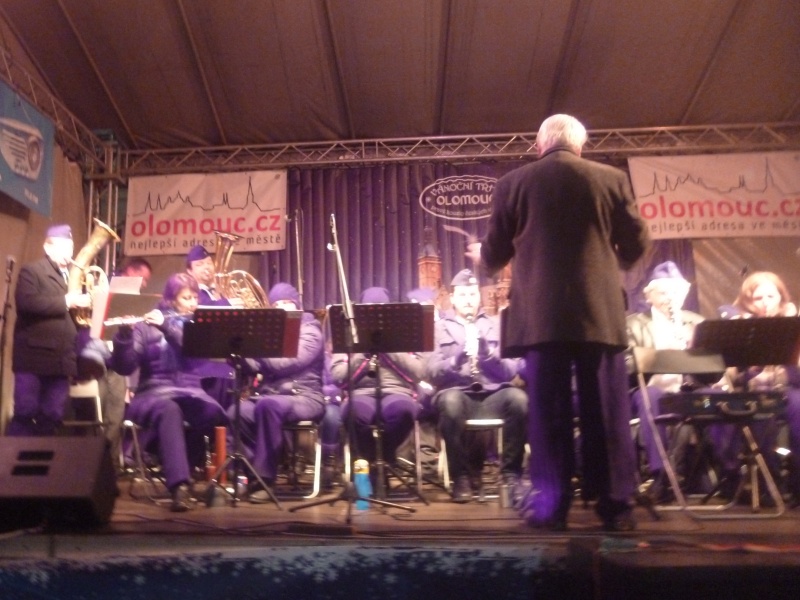 Vánoční koncert Horní náměstí Olomouc 9.12.2015