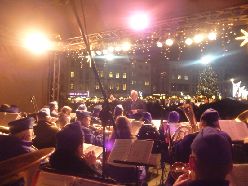 Vánoční koncert Horní náměstí Olomouc 9.12.2015