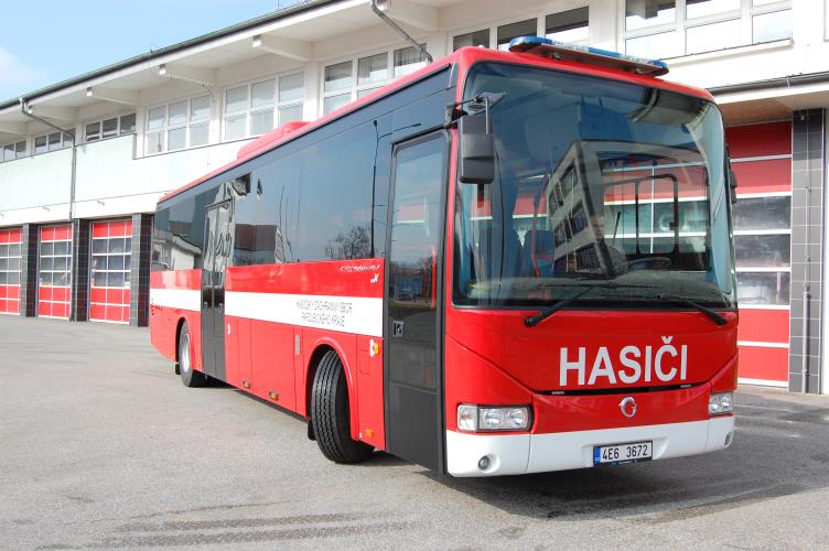 evakuační autobus