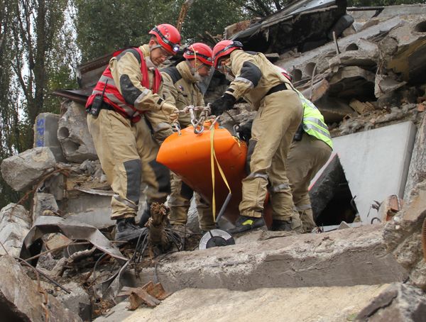 USAR odřad, klasifikační cvičení Ostrava 2010