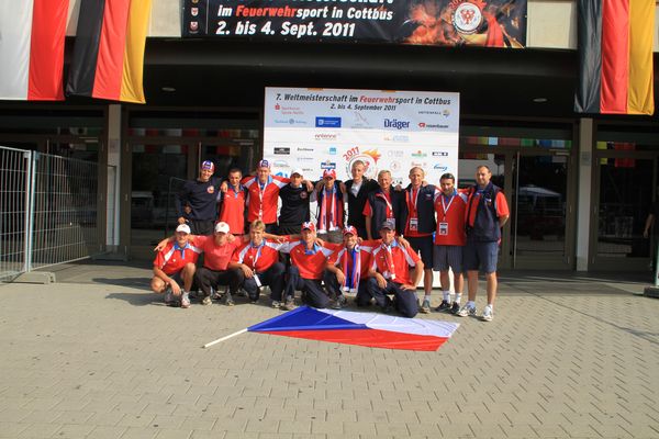 Česká hasičská reprezentace na MS v požárním sprortu 2011