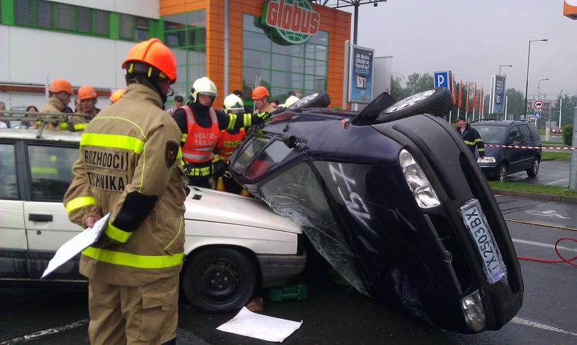 Každé družstvo mělo jiný scénář nehody