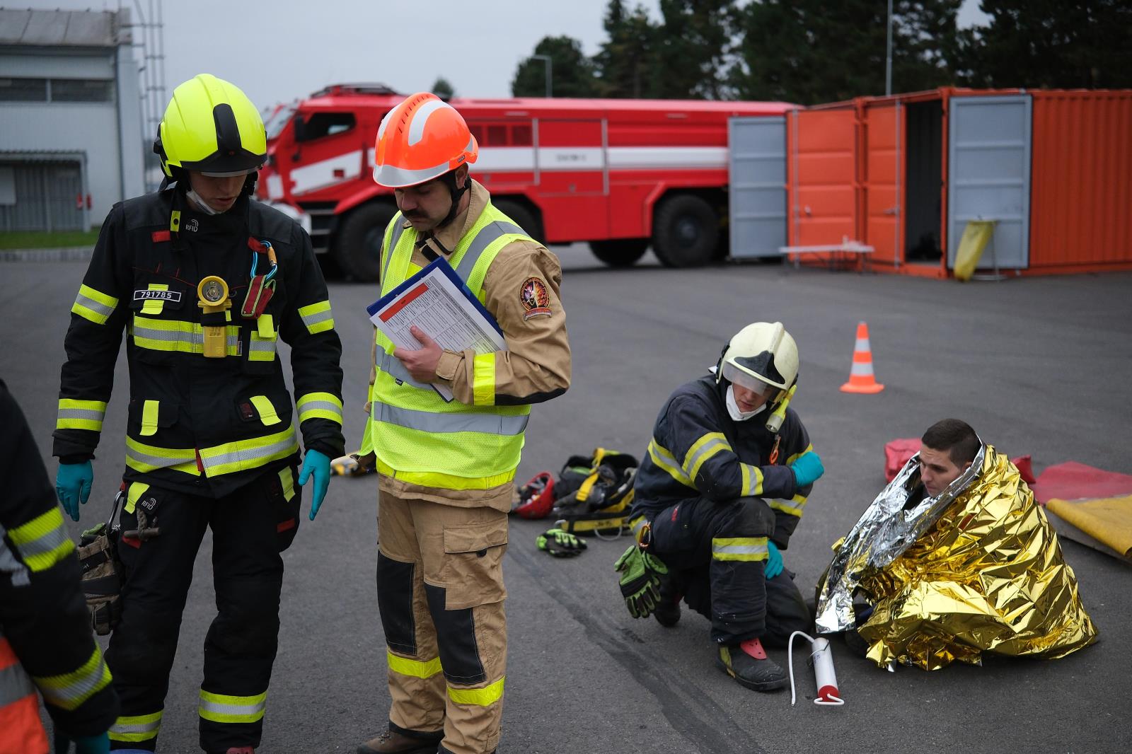 Ve Zbirohu proběhl o víkendu přebor HZS ČR v poskytování první pomoci, první místo si odvezli profesionální hasiči HZS Zlínského kraje