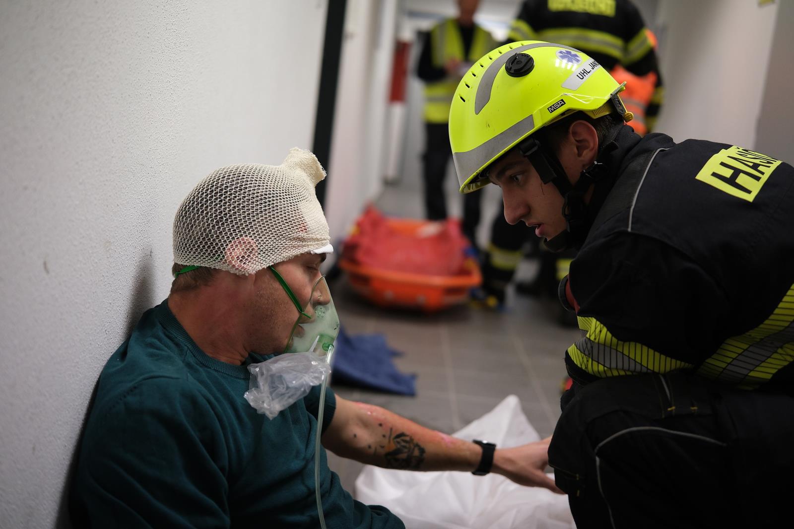 Ve Zbirohu proběhl o víkendu přebor HZS ČR v poskytování první pomoci, první místo si odvezli profesionální hasiči HZS Zlínského kraje