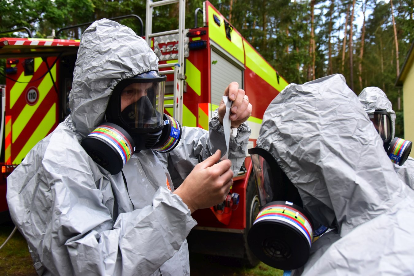 Historicky první výcvik hasičů v prostředí s reálnou kontaminací radioaktivními látkami