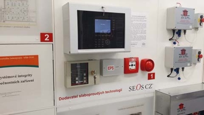 Ústředna zařízení elektrické požární signalizace