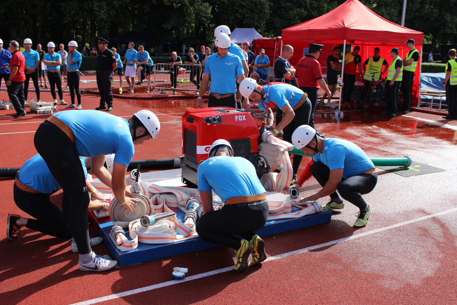 152 - Krajská soutěž v požárním sportu.JPG