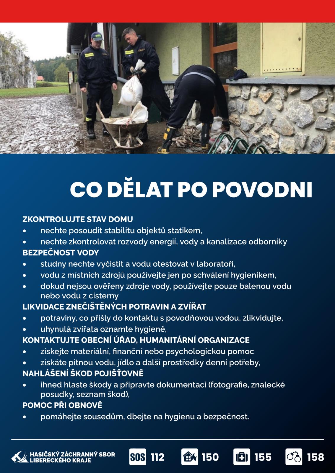 Co dělat po povodni