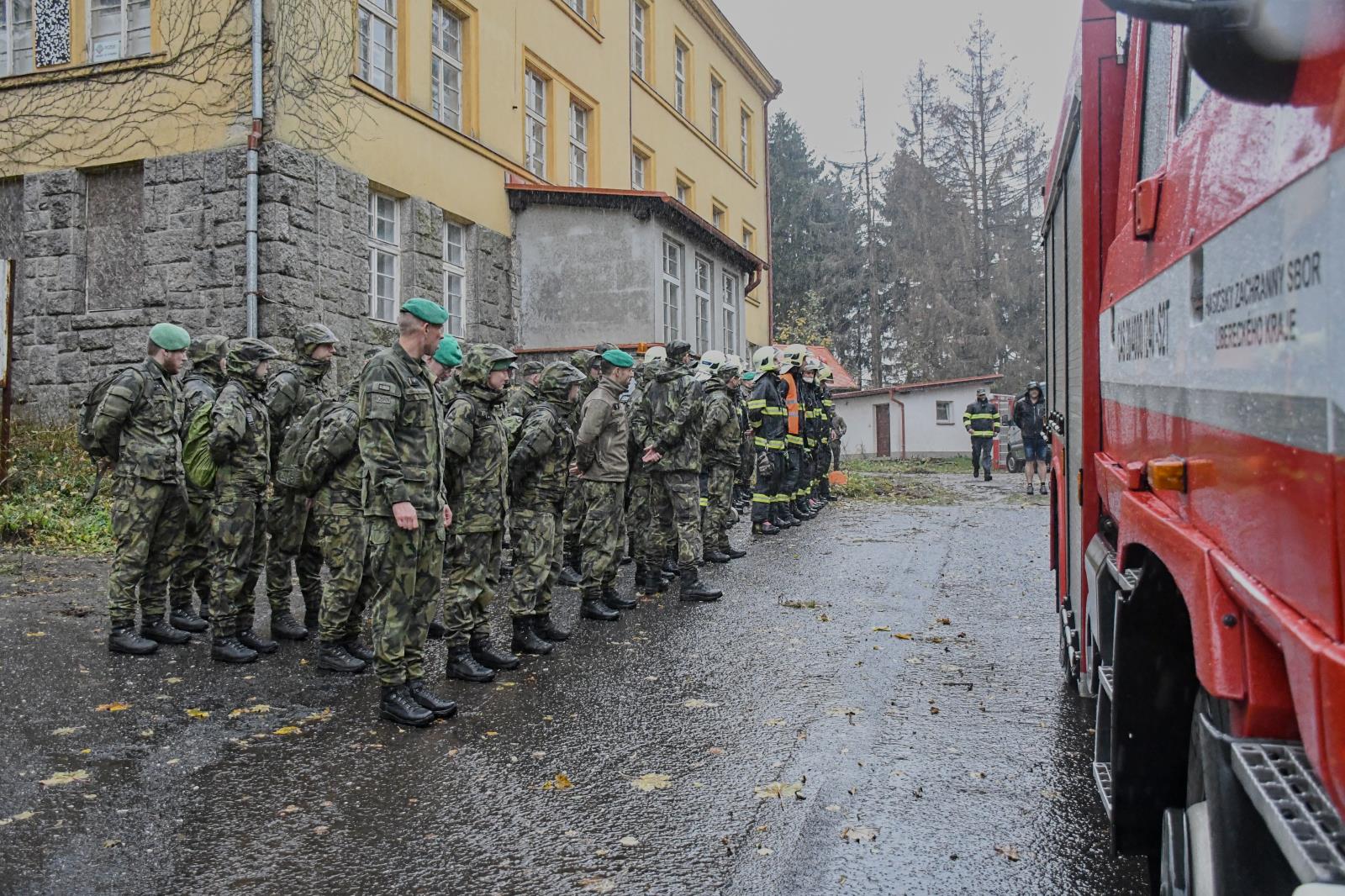 Cvičení s 31. plukem