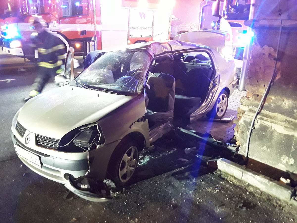 Dopravní nehoda v Maršově.