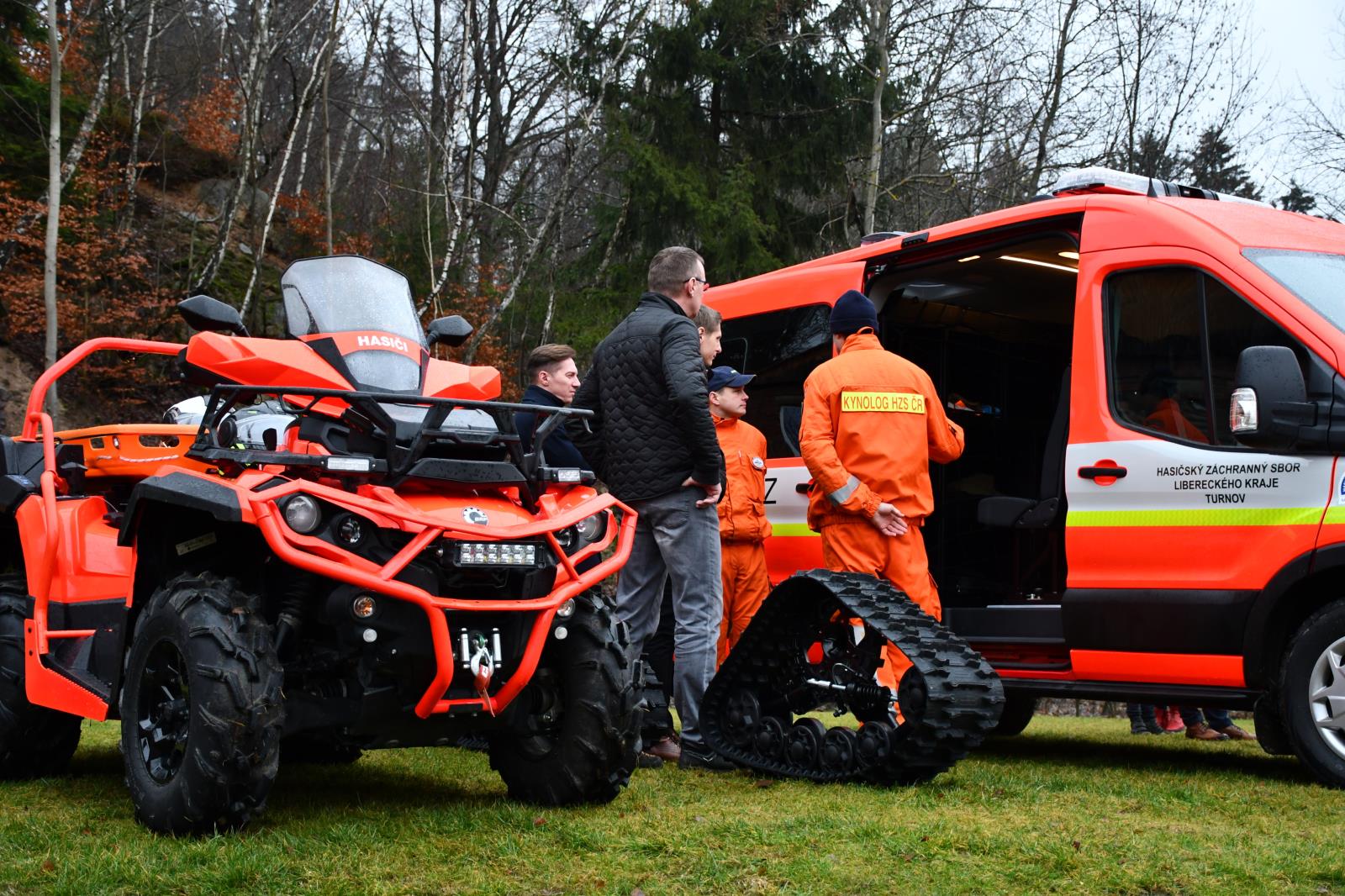 Nově pořízená technika HZS LK