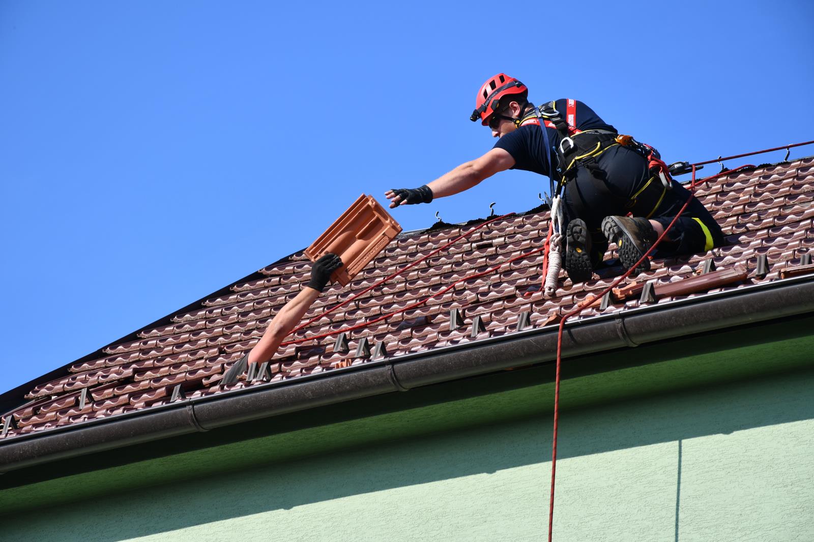 Odstraňování následků tornáda