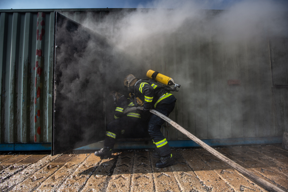 Výcvik HZS KHK Flashover kontejner (24).jpg