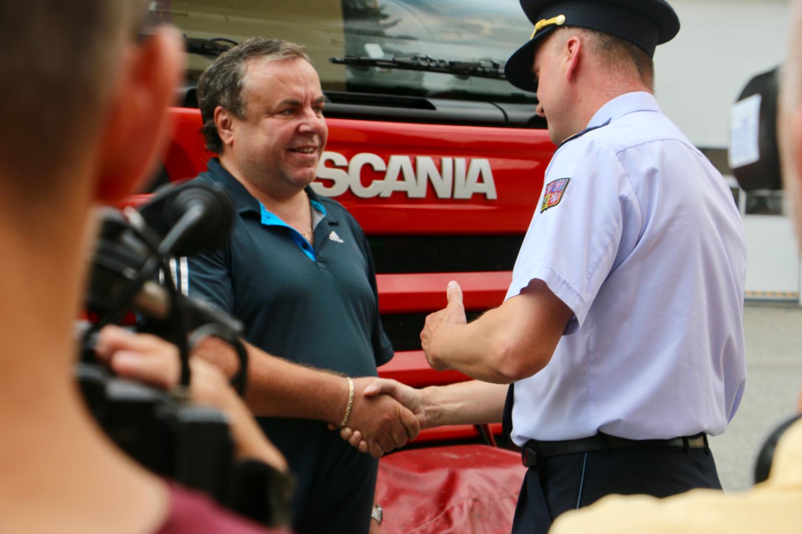 predavani techniky a podekovani za reprezentaci 19.6.2018 HZS OLK