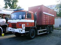 Kontejner dekontaminace techniky SDT T 815 6x6